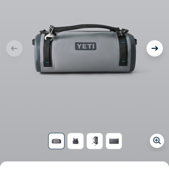 Yeti 50L waterproof duffle